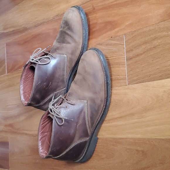 Johnston & Murphy Men’s 25-1870 Copeland Chukka Oiled Leather Shoes size 10 1/2 main image 6